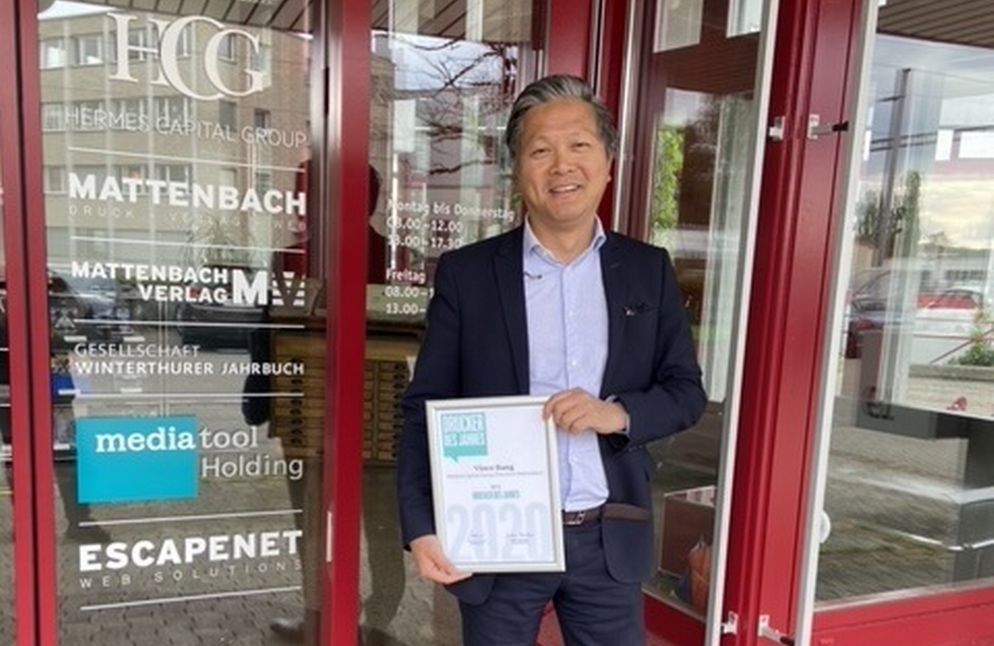 Vince Bang erfolgreich bei der Wahl zum «Drucker des Jahres» 2020